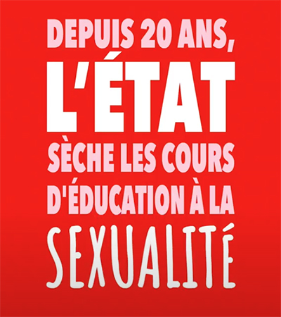 Éducation à la sexualité : l’État sèche les cours depuis 20 ans