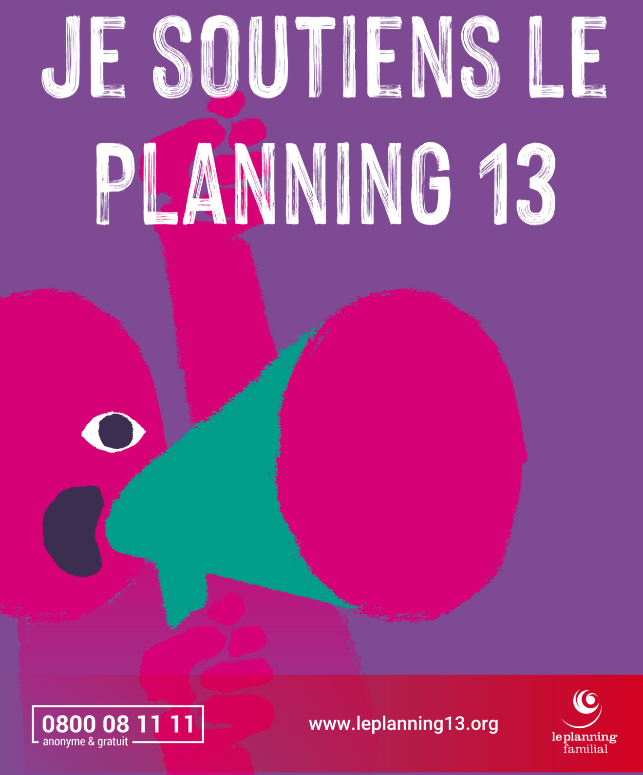 En 2024, je soutiens le Planning Familial 13