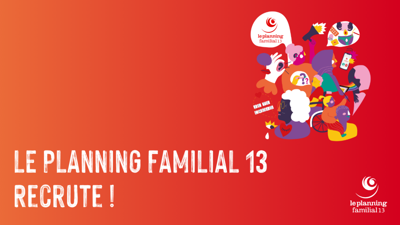 Le Planning Familial 13 recrute !